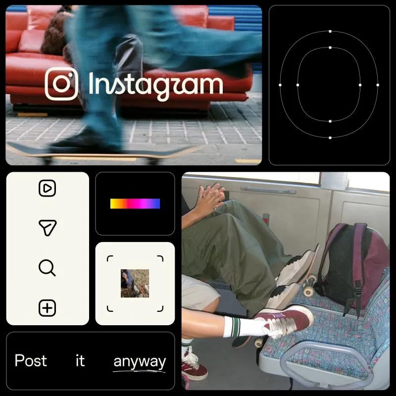 Az Instagram 10 év után frissíti arculatát: új logó, három betűtípus