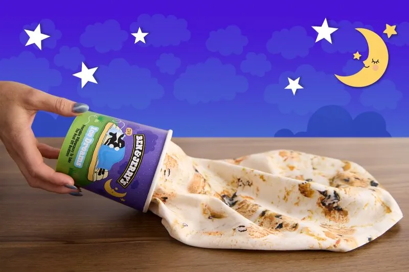 A Ben & Jerry's most fagyasztóba való párnahuzatokat dob piacra
