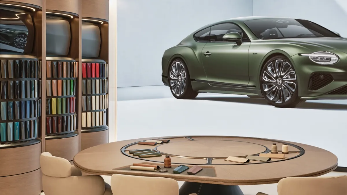 Bentley és a FutureBrand újragondolja az autószalont, ahol tényleg időznél