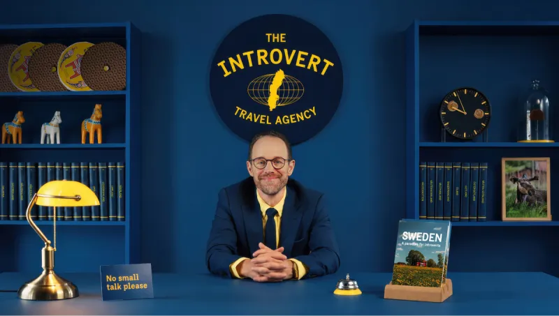 A Visit Sweden elindítja az Introvertáltak Utazási Irodáját