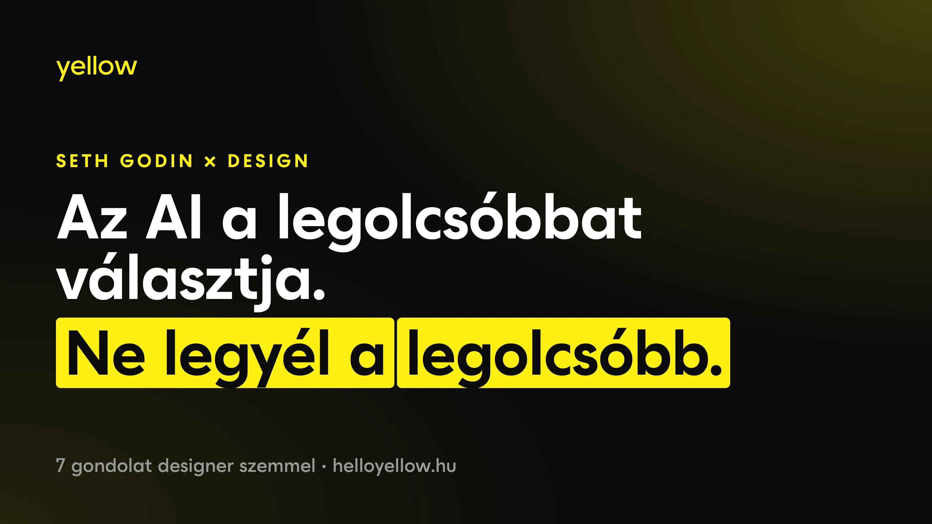 Az AI a legolcsóbbat választja. Ne legyél a legolcsóbb.